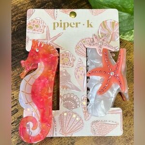 Piper K Under the Sea Hair Clips